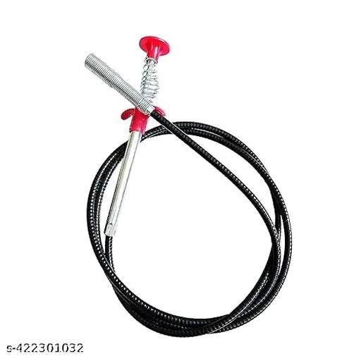 057 - Drain Cleaner Wire Stick Stainless Steel Hair Catching Claw Drain Sewer Cleaning Spring