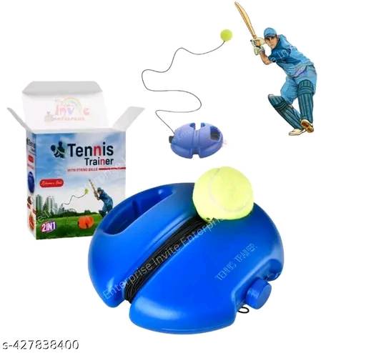 038 - Tennis Trainer Rebound Ball, Solo Tennis Training Equipment for Self-Pracitce,