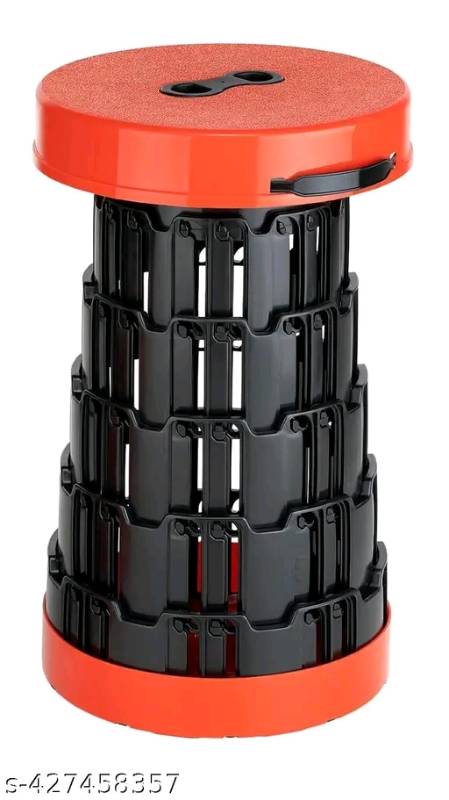 036 - New Round Folding Outdoor Portable Stool, Lightweight Heavy Duty Camping