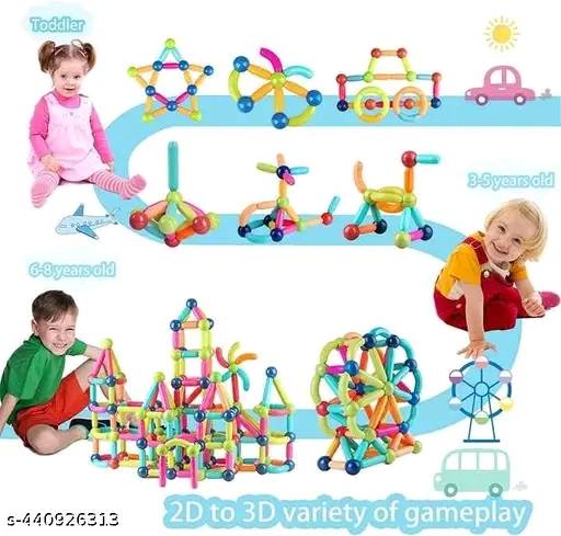 093 - 26SET Magnetic Sticks Building Blocks for Kids Toys for Girls Magnetic Toys for Boys