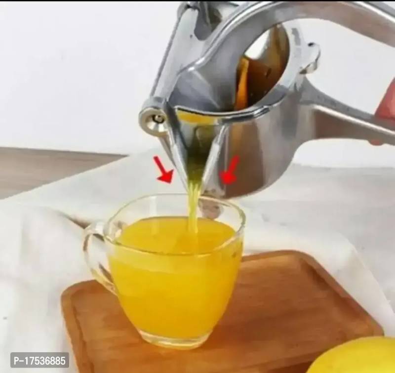 26 - Aluminium Manual Fruit Juicer Orange Juicer Heavy Duty Hand Press Metal Lime Juicer Hand Juicer, Juicer Instant, Orange Juicer, Steel Handle Juicer