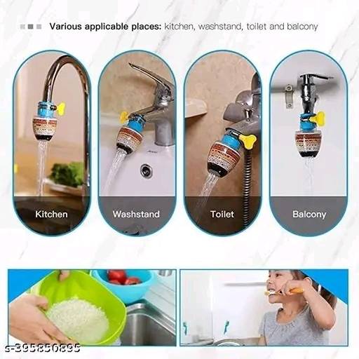 039 - Carbon Faucet Water Filters Universal Interface Home Kitchen