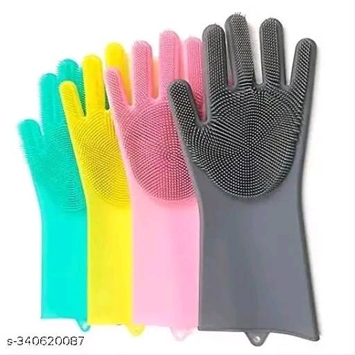 12 Silicon Dish washing