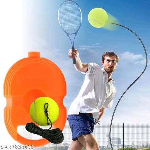 038 - Tennis Trainer Rebound Ball, Solo Tennis Training Equipment for Self-Pracitce,