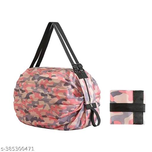 068 - Folding Supermarket Shopping Bag with Zipper |