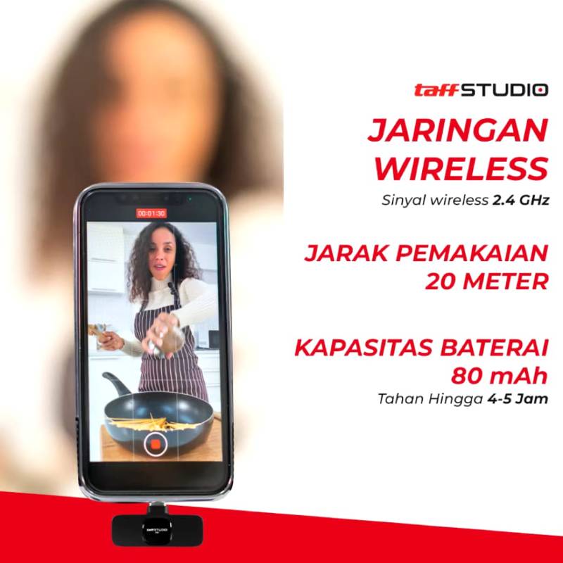 MIKROFON WIRELESS PORTABLE