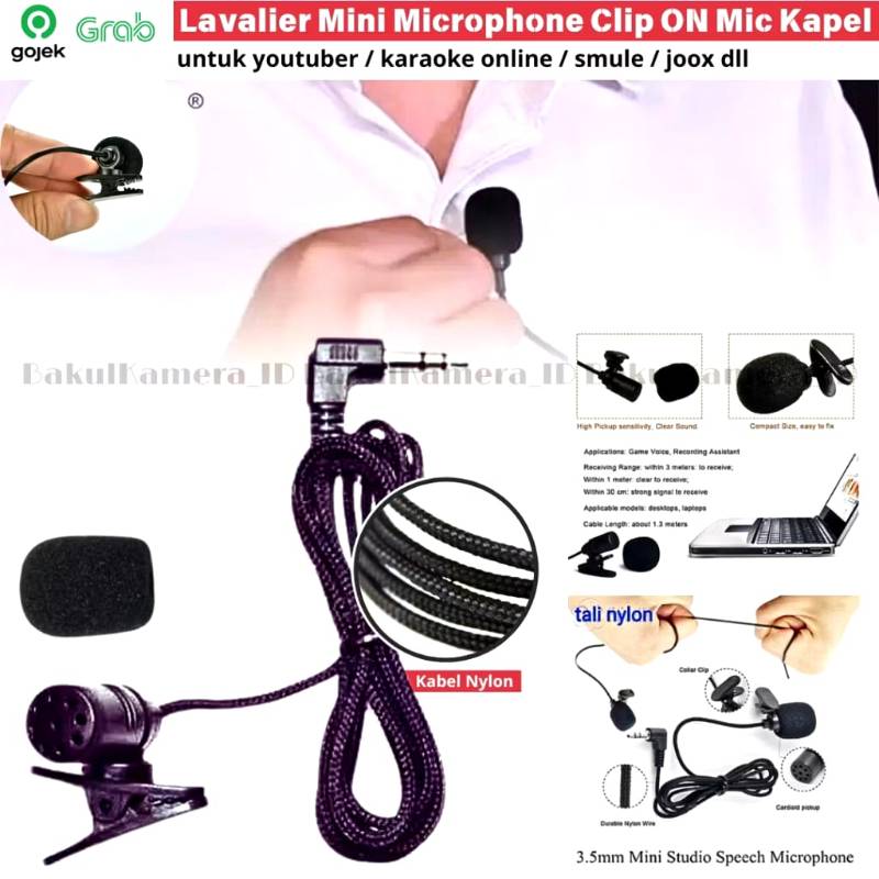 MIC CLIP ON + SPLITER