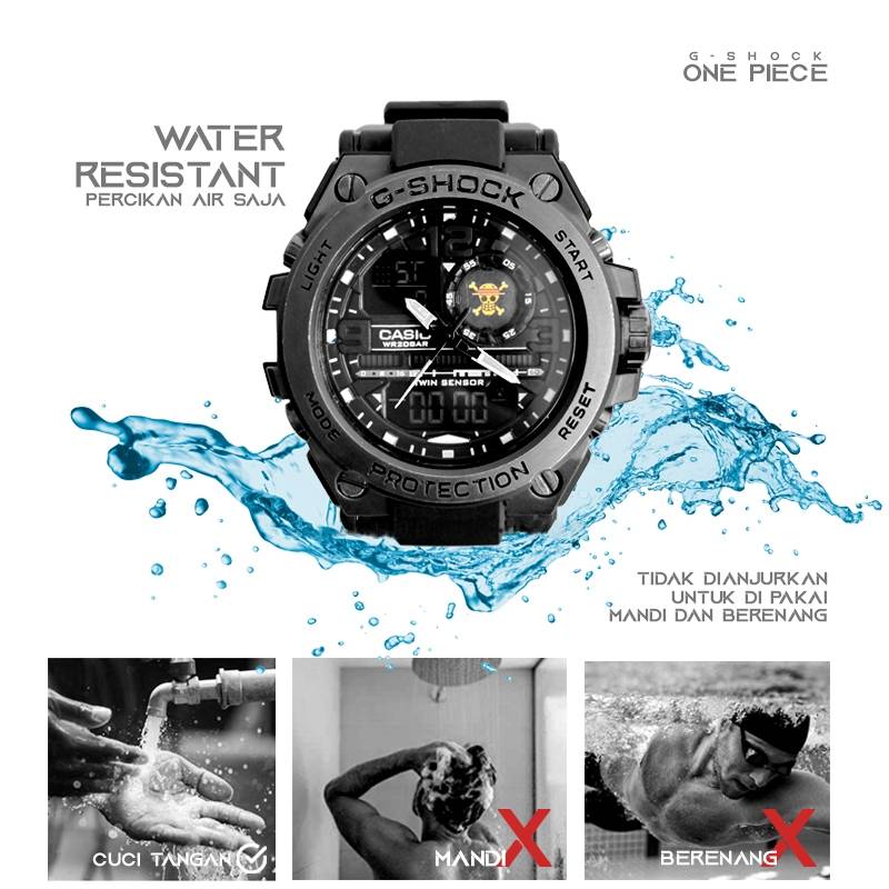 JAM TANGAN GSHOCK ONE PIECE
