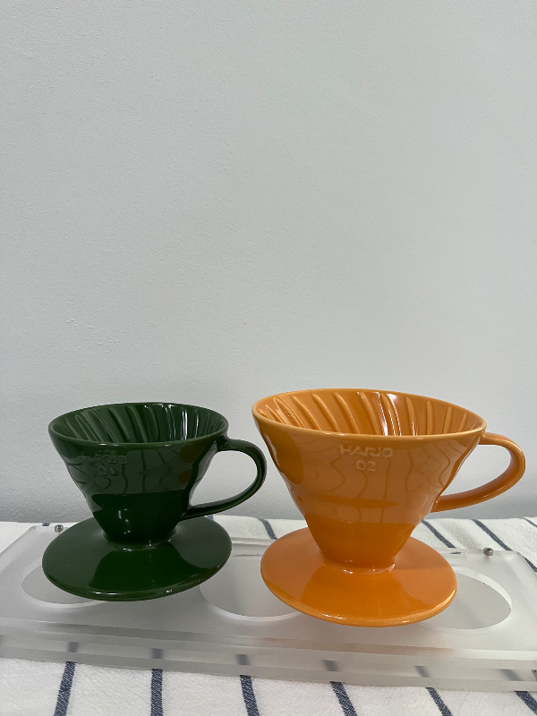 (PRE-LOVED) HARIO V60 Size 01 in Olive Green