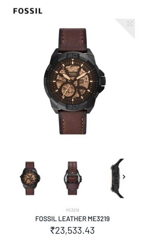 FOSSIL LEATHER ME3219