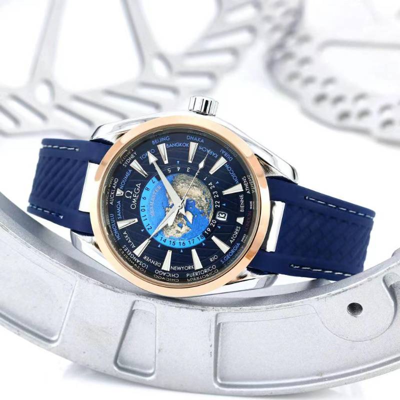 Omega Seamaster Aqua tera "World Map"