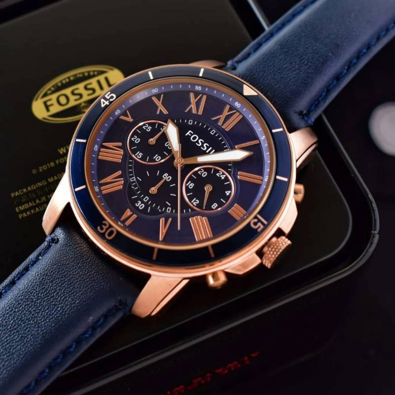 Fossil Grant chronograph "Japan" 

*Quality*: 1:1 Master showroom piece(Barcode)