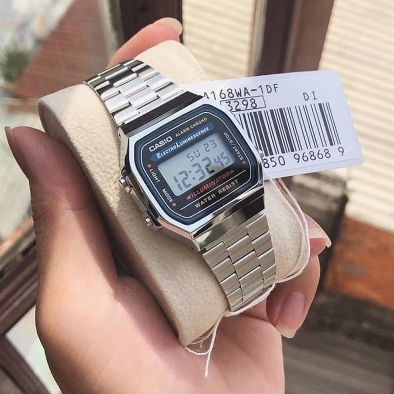 CASIO VINTAGE SILVER UNISEX MODEL