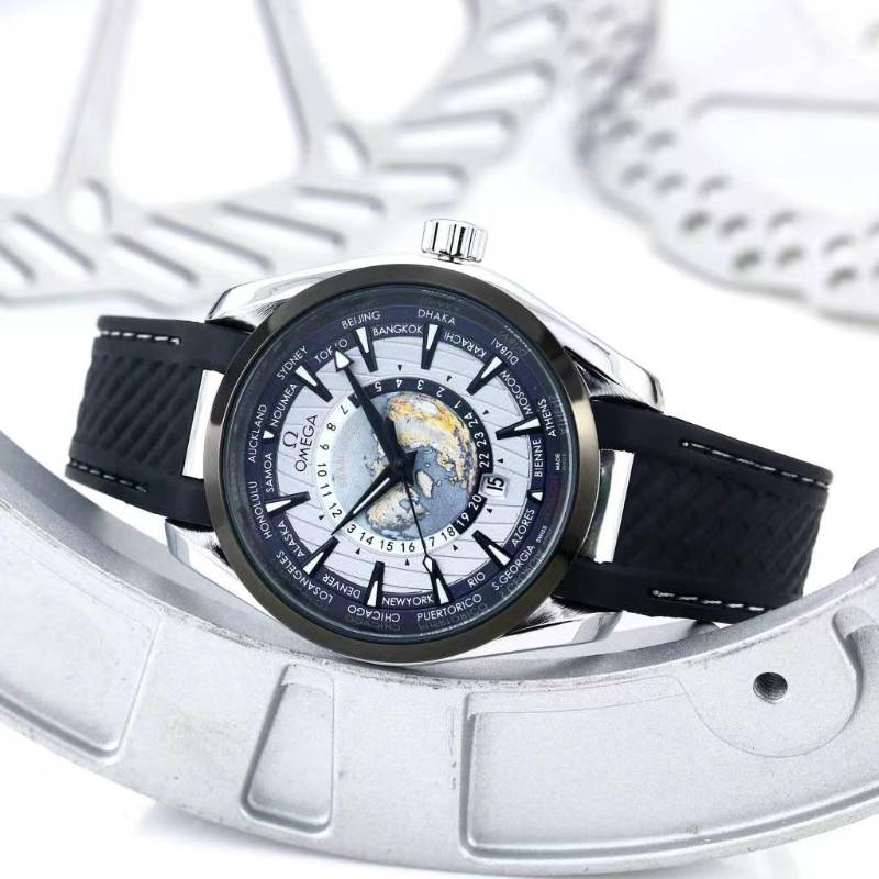 Omega Seamaster Aqua tera "World Map"