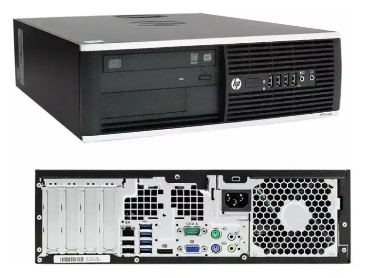 Torre Cpu Corporativa Hp Intel Core 2 Duo 4gb Ram 240 sdd