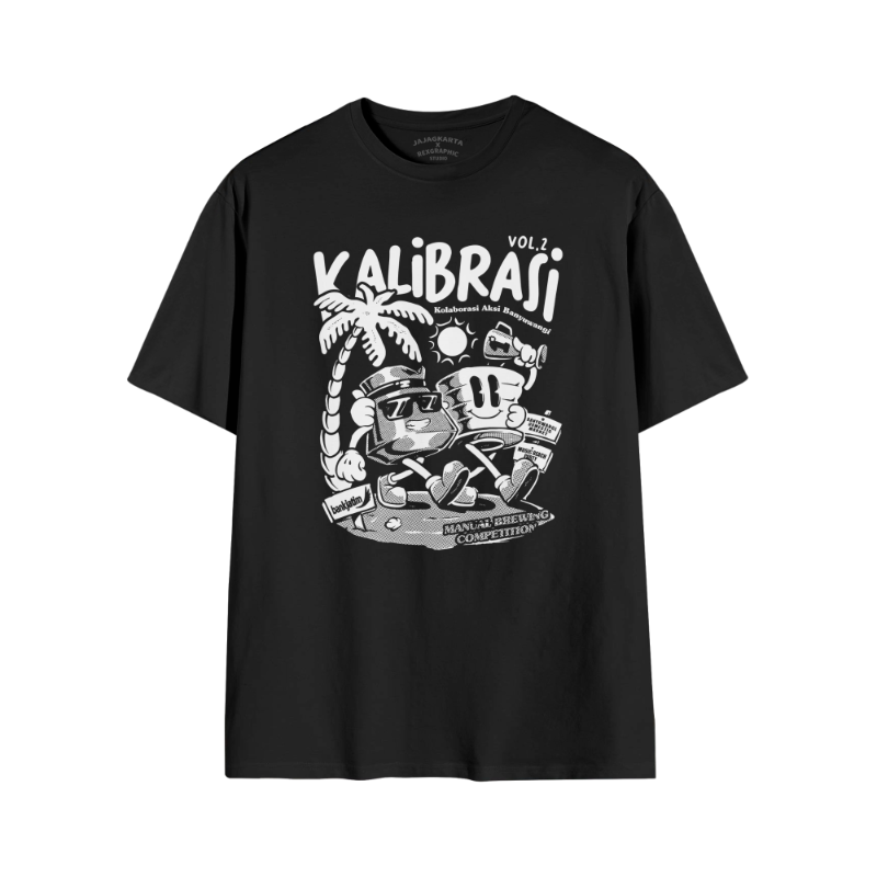 Kaos "Kalibrasi Vol. 02" - Jet Black