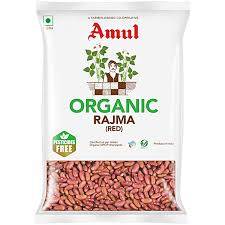 AMUL ORGANIC RAJMA CHITRA 500Gm