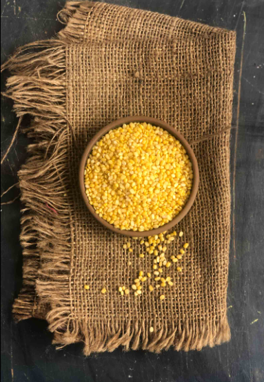 Mosh 100% Sortex Dhuli moong Unpolished - 1Kg