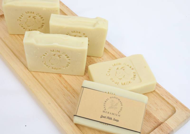 Goat Milk Natural Soap                           صابون حليب الماعز