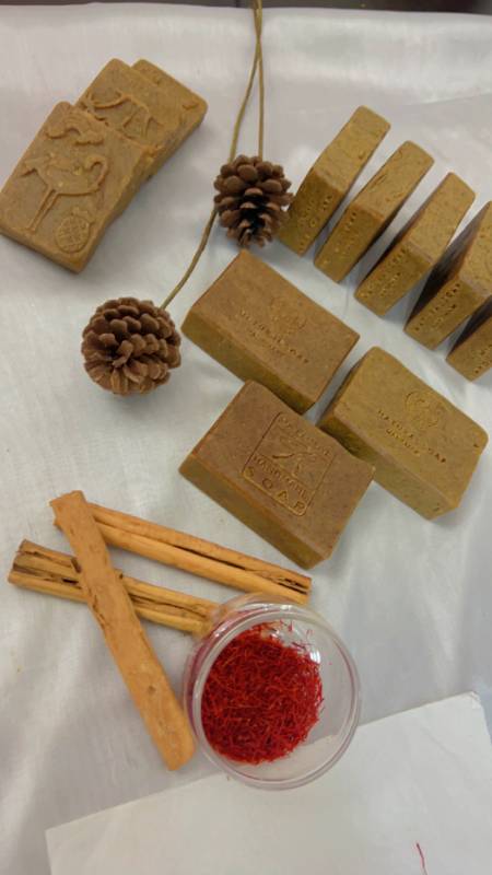 Cinnamon & Saffron Soap Bar                          صابون القرفة و الزعفران