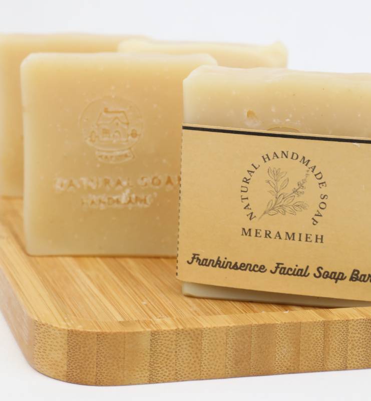 Frankincense Facial Soap Bar                               صابون لبان الذكر للوجه