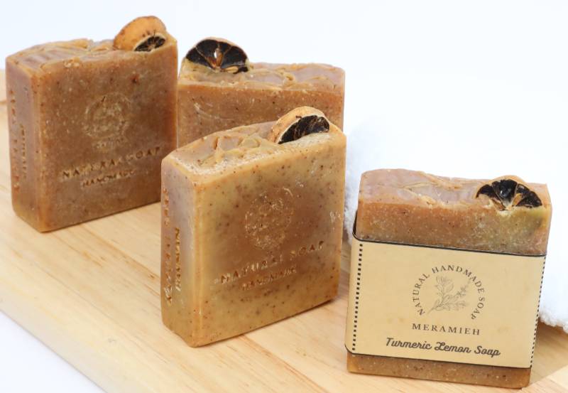 Turmeric Lemon Soap                      صابون الكركم و الليمون