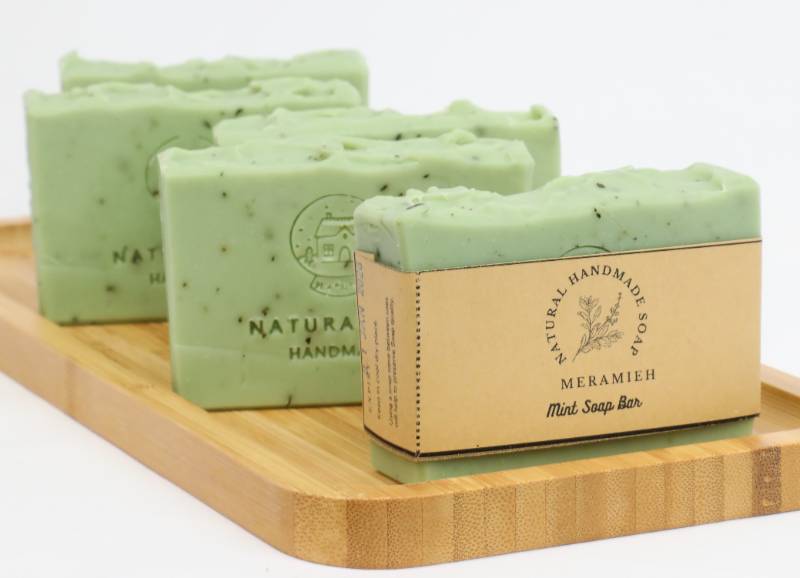 Peppermint Soap Bar
 صابون النعنع الفلفلي