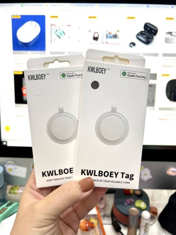 Thiết bị định vị TAGUKIOO / KWLBOEY ( giống Airtag )hoạt động với Apple Find My
