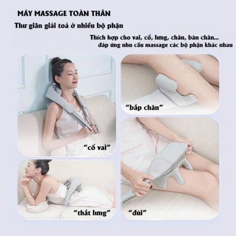 Máy massage cổ vai gáy 3D