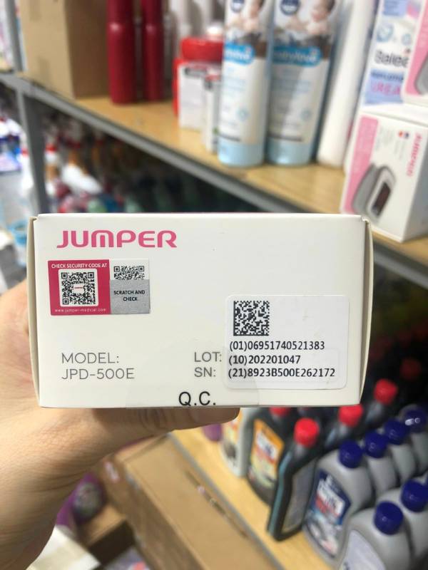 Máy đo nồng độ Oxy SPO2 JUMPER 500E Best Seller tại Đức