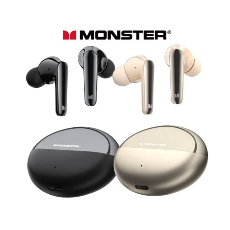 Tai nghe Monster N-Lite 203 AirLinks TWS Bluetooth 5.3 | IPX6 | Cảm ứng chạm