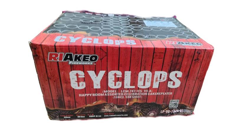 Riakeo 9"98 Shots Cyclops