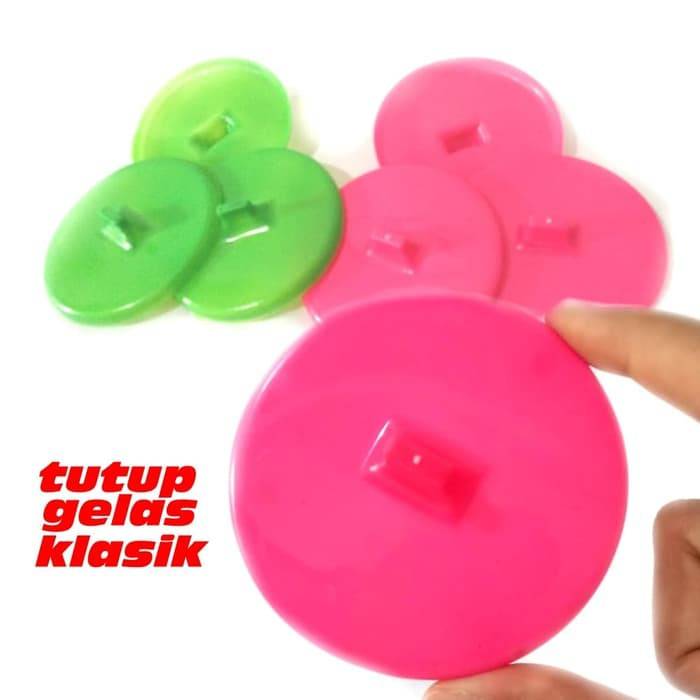 TUTUP GELAS PLASTIK