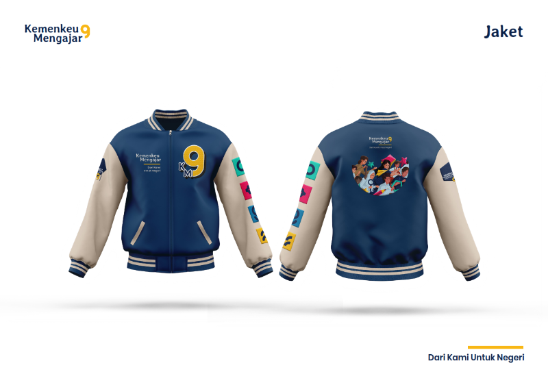 Jaket Varsity "Kemenkeu Mengajar 9"