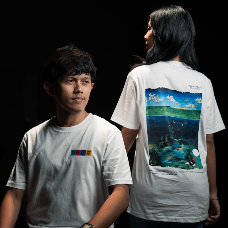 T-Shirt Kemenkeu Mengajar x SLB: Dreams Take Flight