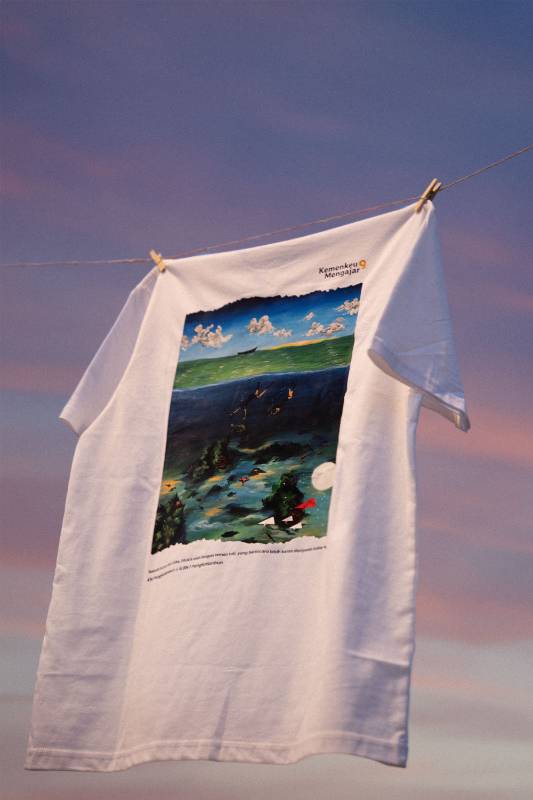 T-Shirt Kemenkeu Mengajar x SLB: Dreams Take Flight