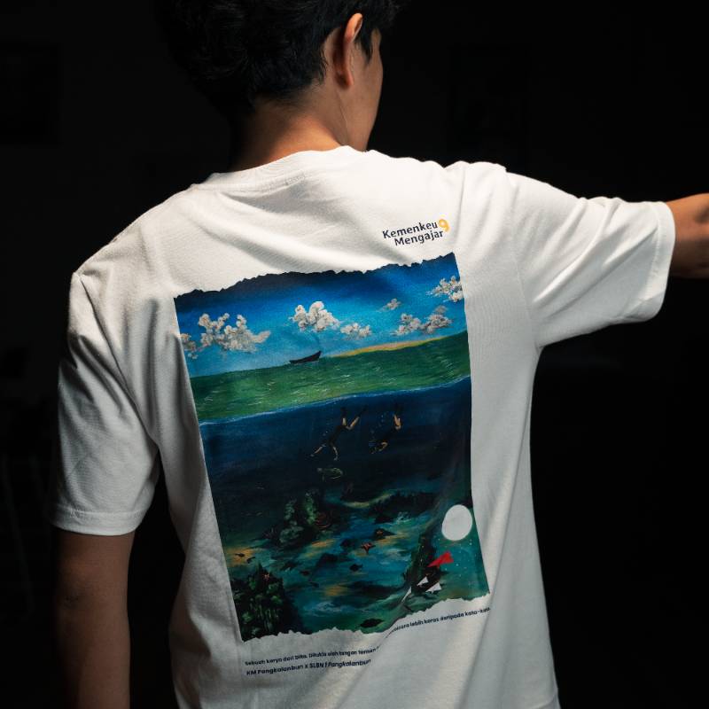 T-Shirt Kemenkeu Mengajar x SLB: Dreams Take Flight