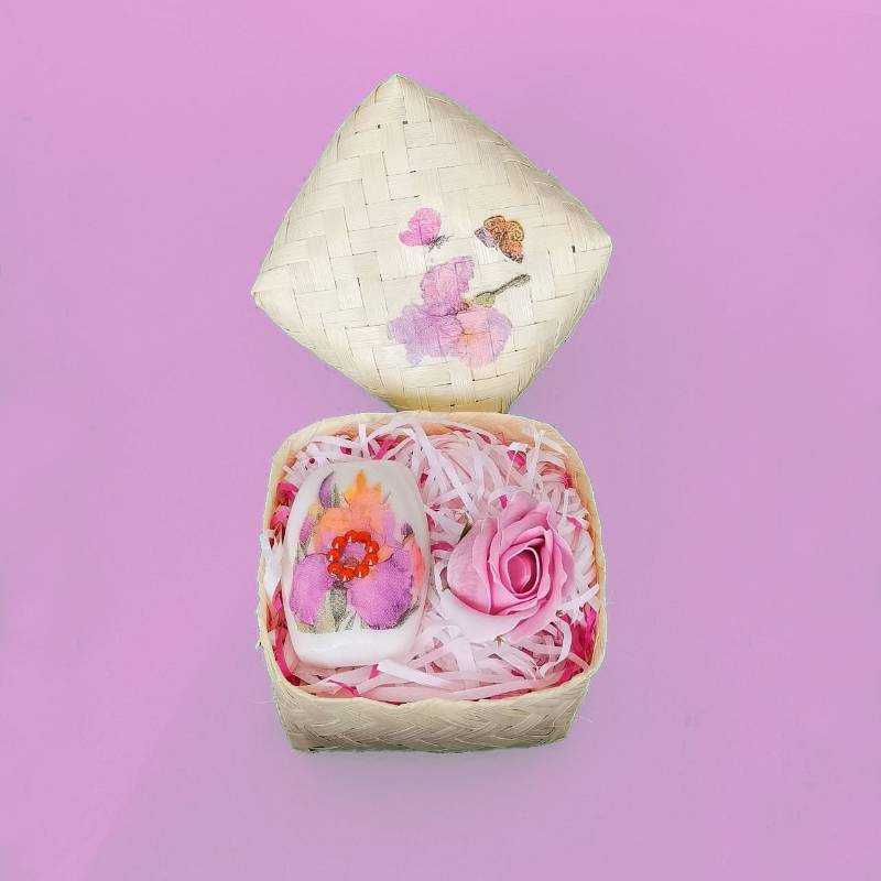 Decoupaged Soap Set 3