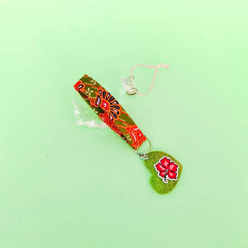 Key Chain Name Initial 3