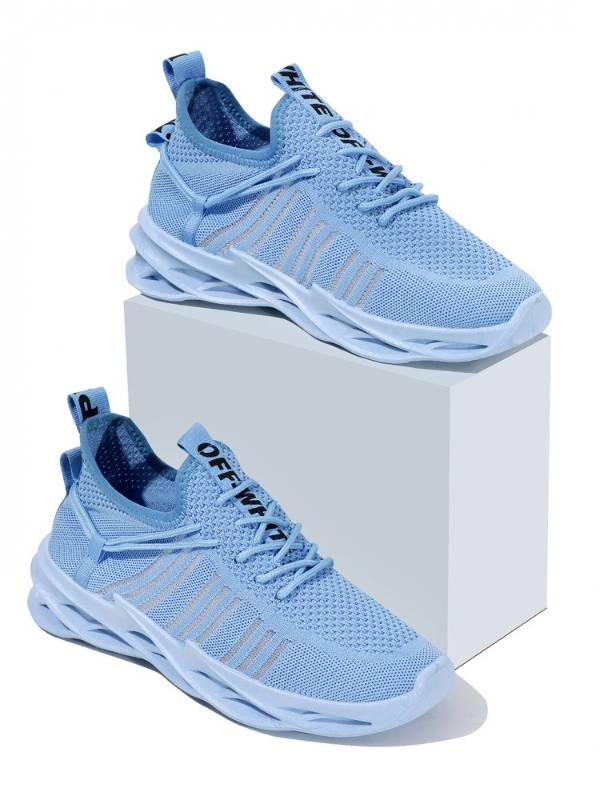 RapidBox Men's Blue Casual Sneakers
