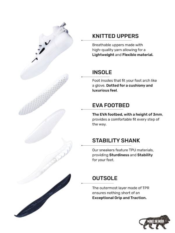 Atom SpeedRider White Sneakers