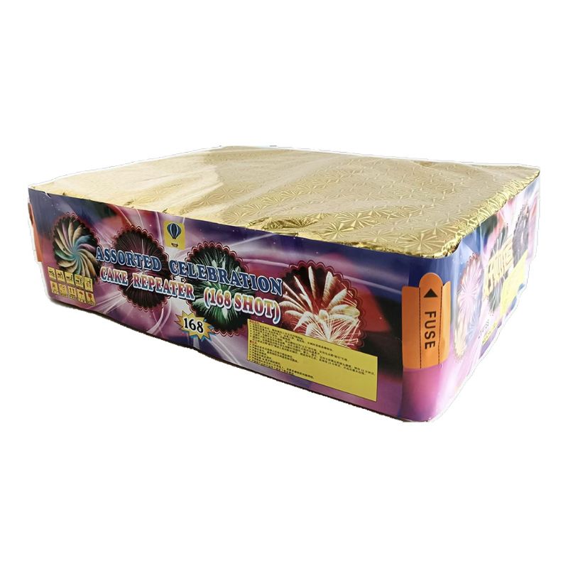 4"168 Shots Fireworks (V shape)