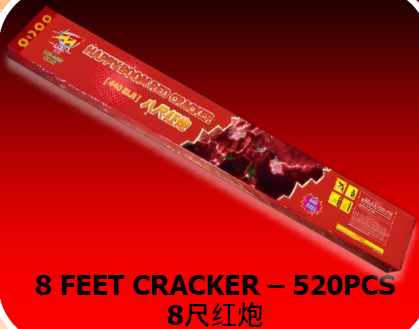 8 Feets Crackers 520