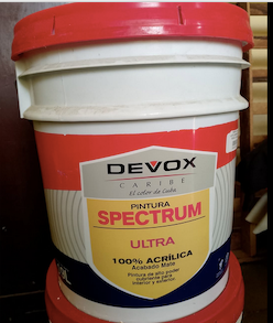 SPECTRUM ULTRA  19L BLANCO MATE