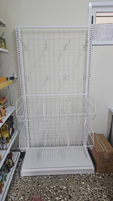 ESTANTE DE MALLA