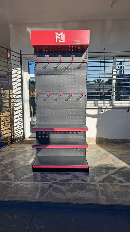 ESTANTE CON EXHIBIDOR