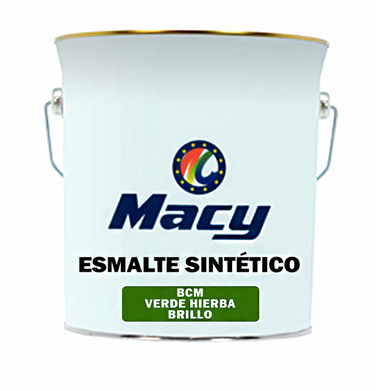 ESMALTE SINTÉTICO MACY (HIERBA VERDE) 4L