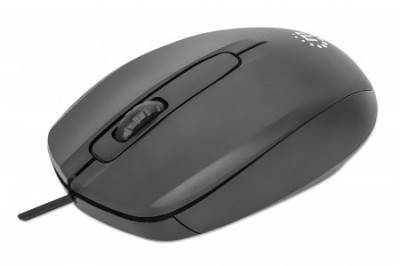 Mouse USB óptico con cable