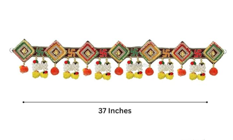 Toran/Bandanwar for Home decoration, Toran/Festoon Bandhanwar 37 inch