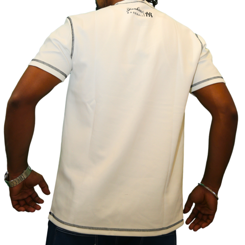 Men Yankee Inscription Body Fit Tee Shirt